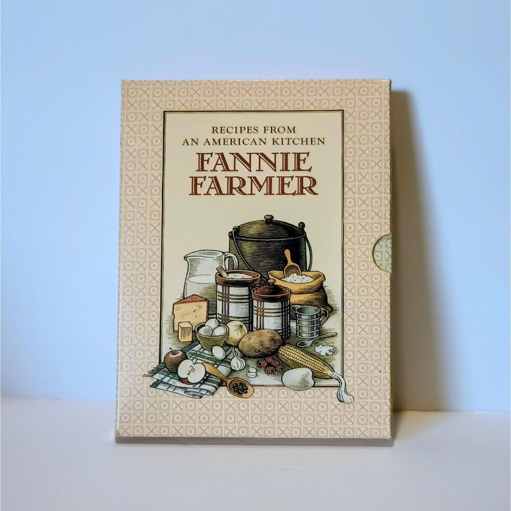 Recipes From An American Kitchen Fannie Farmer 4 Book Boxed Set Vintage 1990s